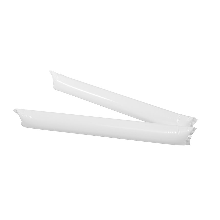 Палки-стучалки надувные "Оле-Оле" ; белый; 60х10 см., ПВХ;
