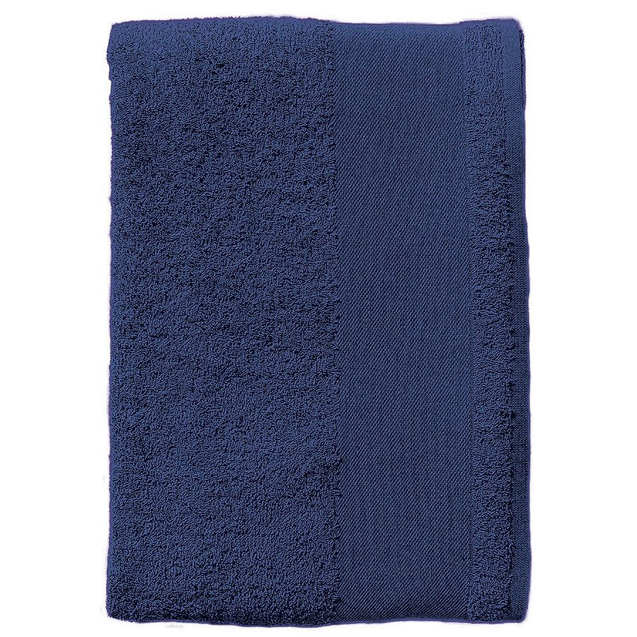 Полотенце "Island 100", темно-синий_100*150 см., 100% хлопок, 400г/м2