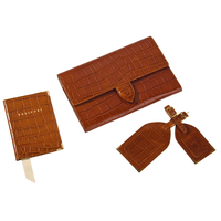 Дорожный сет London, коричневый