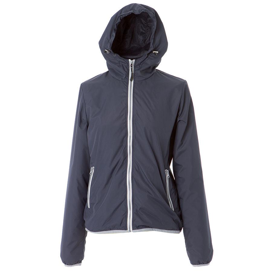 Ветровка женская "Madeira Lady", темно-синий_S, 100% полиэстер, 20D; подкладка: 100% полиэстер