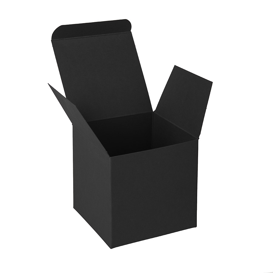 Коробка подарочная CUBE; 9*9*9 см; черный