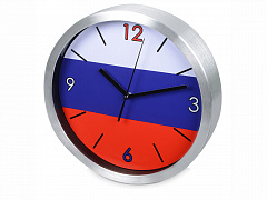 Часы настенные &quot;Российский флаг&quot;