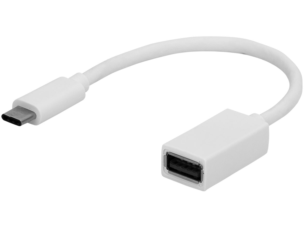 USB- адаптер "Type-C", белый