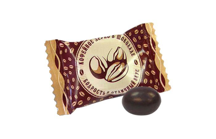 Кофейное зерно в шоколаде в инд.упаковке 2г