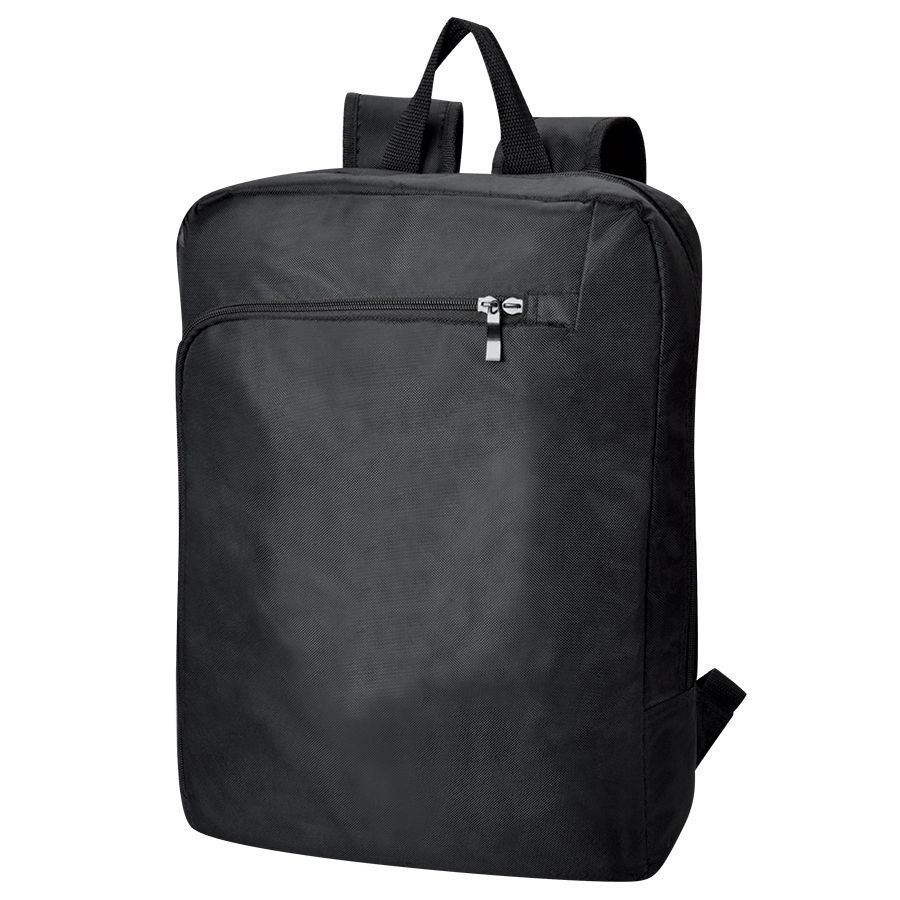 Рюкзак для ноутбука "Mobile"; черный; 29х40x10 см; полиэстер; шелкография