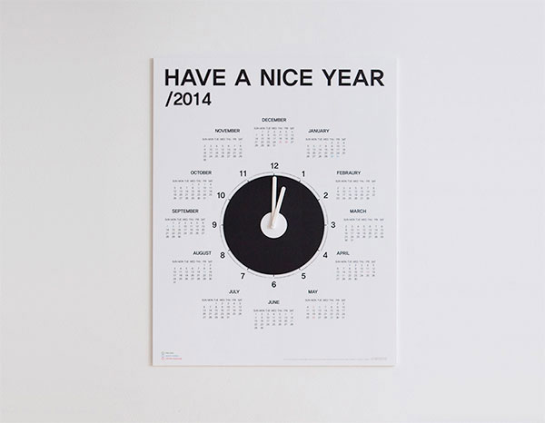 Календари с часами