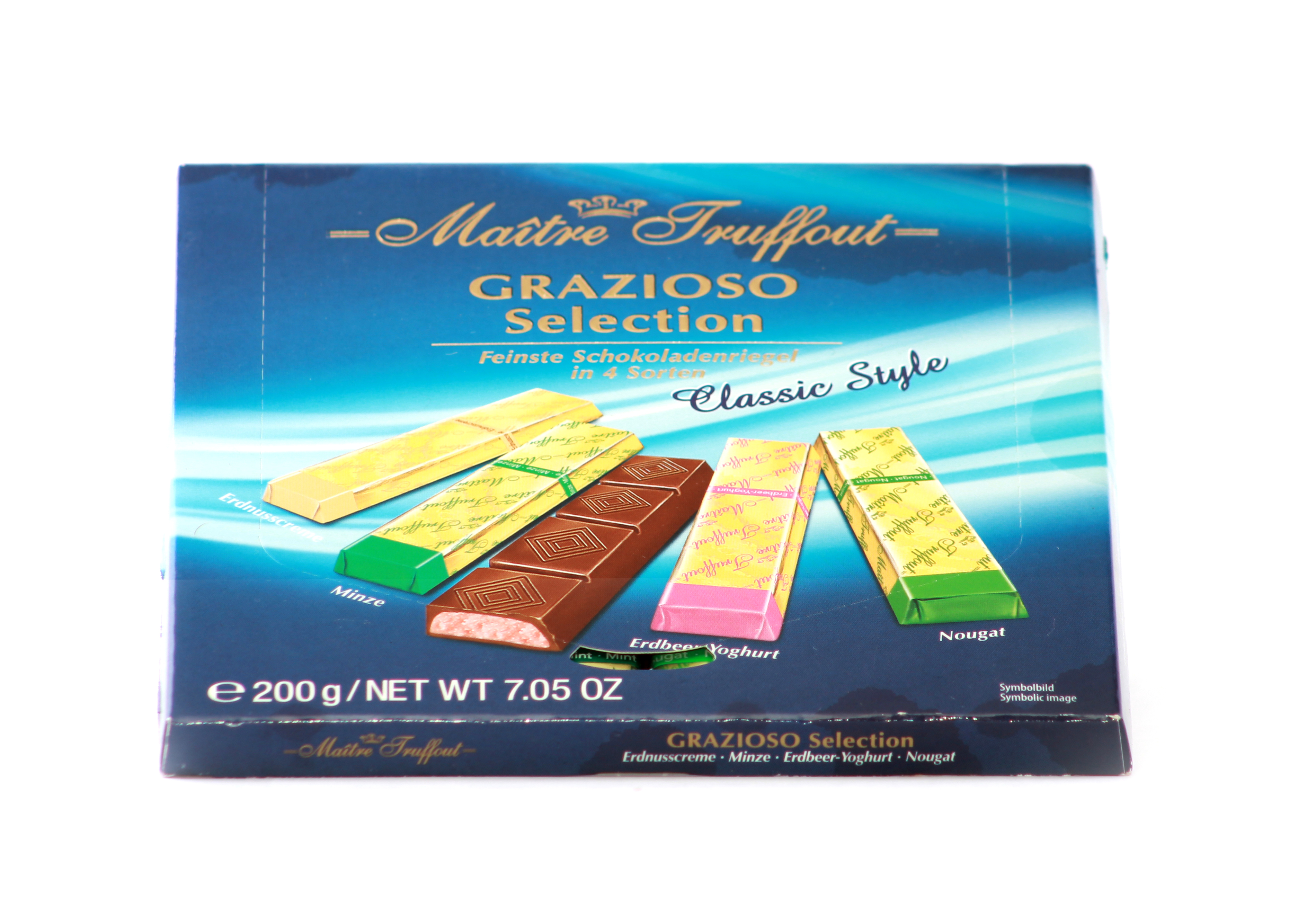 Ассорти шоколадных мини-батончиков "GRAZIOSO Selection Сlassic Style" , 200 г