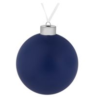 Елочный шар Colour, 10 см, синий