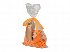 Подарочный набор «Kvelly» с чаем, оранжевый