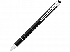 Ручка-стилус шариковая &quot;Charleston&quot;, черный, синие чернила
