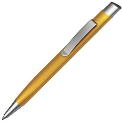 TRIANGULAR, ручка шариковая, желтый/хром, металл