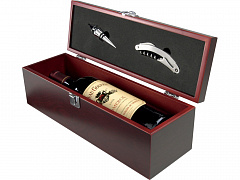 Коробка для вина &quot;Executive&quot; с пробкой для бутылки и штопором