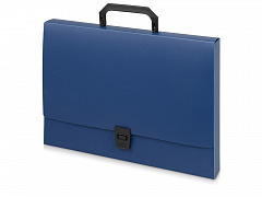 Папка-портфель A4 40 мм с замком 0.70 мм, синий