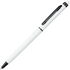 TOUCHWRITER  BLACK, ручка шариковая со стилусом для сенсорных экранов, белый/черный, алюминий
