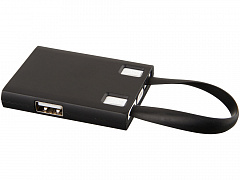 USB Hub и кабели 3-в-1, черный