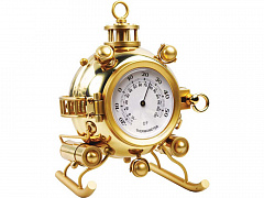 Настольный термометр «Батискаф», золотистый