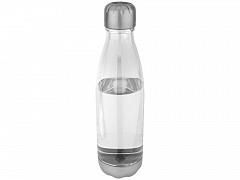 Бутылка спортивная &quot;Aqua&quot;, прозрачный/серый