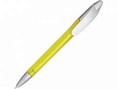 Ручка шариковая Celebrity &quot;Кейдж&quot;, желтый/серебристый