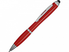 Ручка-стилус шариковая &quot;Nash&quot;, красный